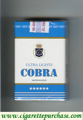 Cobra Ultra Lights cigarettes American Blend